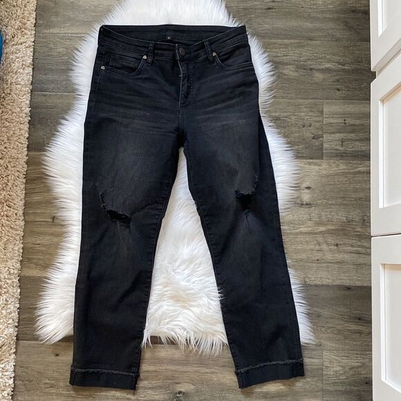 WOMENS KUT FROM THE KLOTH JEANS SIZE 6 - Picture 2 of 4